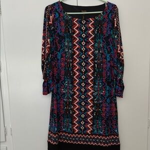 Colorful Patterned Dress by Laundry